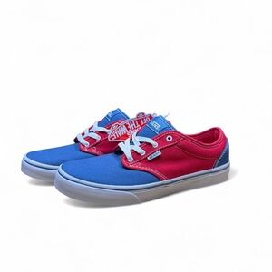 Vans Youth Sneakers in Blue and Red